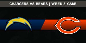 Chargers @ Bears, Week 8 Result Sunday Football Score