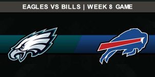 Eagles @Bills, Week 8 Result Sunday Football Score