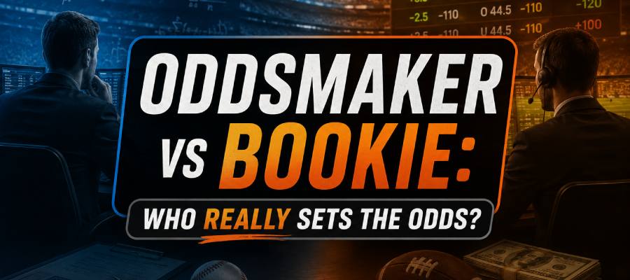 Oddsmaker vs Bookie: What's the Difference in Sports Betting?