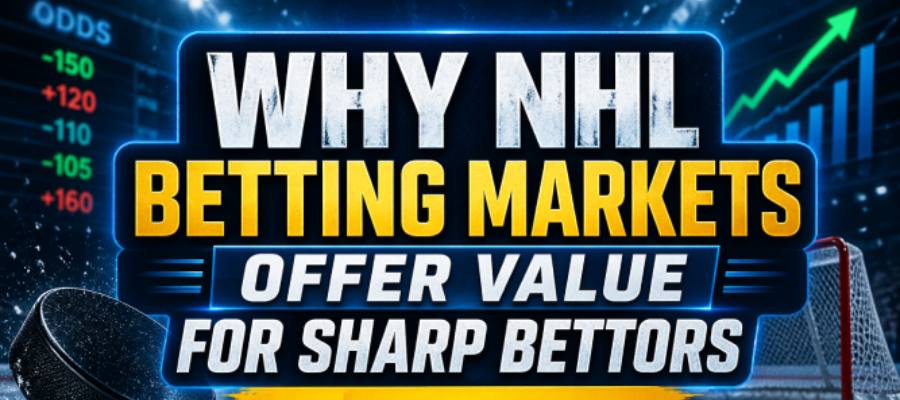 Why NHL Betting Markets Offer Value for Sharp Bettors