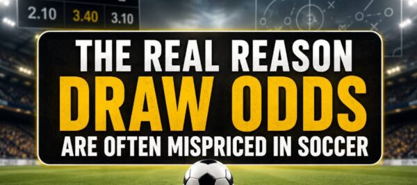 Why Draw Odds Are Often Mispriced in Soccer