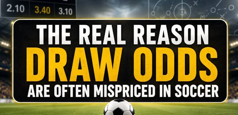 Why Draw Odds Are Often Mispriced in Soccer