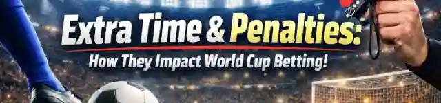 World Cup extra time and penalty shootout betting rules